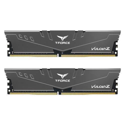 Team T-Force Vulcan Z 16GB DDR4 3600MHz CL18 RAM - Grey Aluminum Team T-Force Vulcan Z 16GB DDR4 3600MHz CL18 RAM - Grey Aluminum